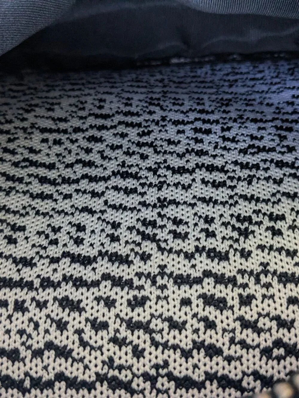 Mozay Backpack Opal Backpack Dreamweave Oreo Knit Laptop Pocket Black White